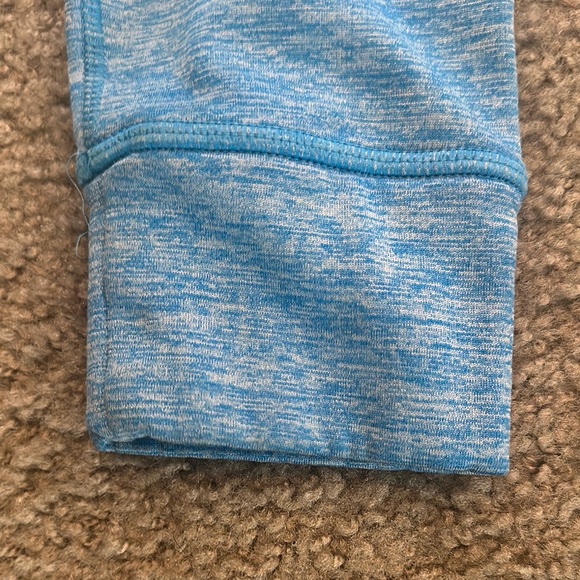 Under Armour Kids Hoodie Pullover Sweatshirt Athletic Youth Blue Orange Size L - Picture 5 of 5